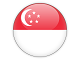 Singapore country flag round icon